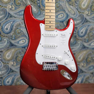 Fender Mexican Standard Stratocaster Plus Top Aged Cherry Burst