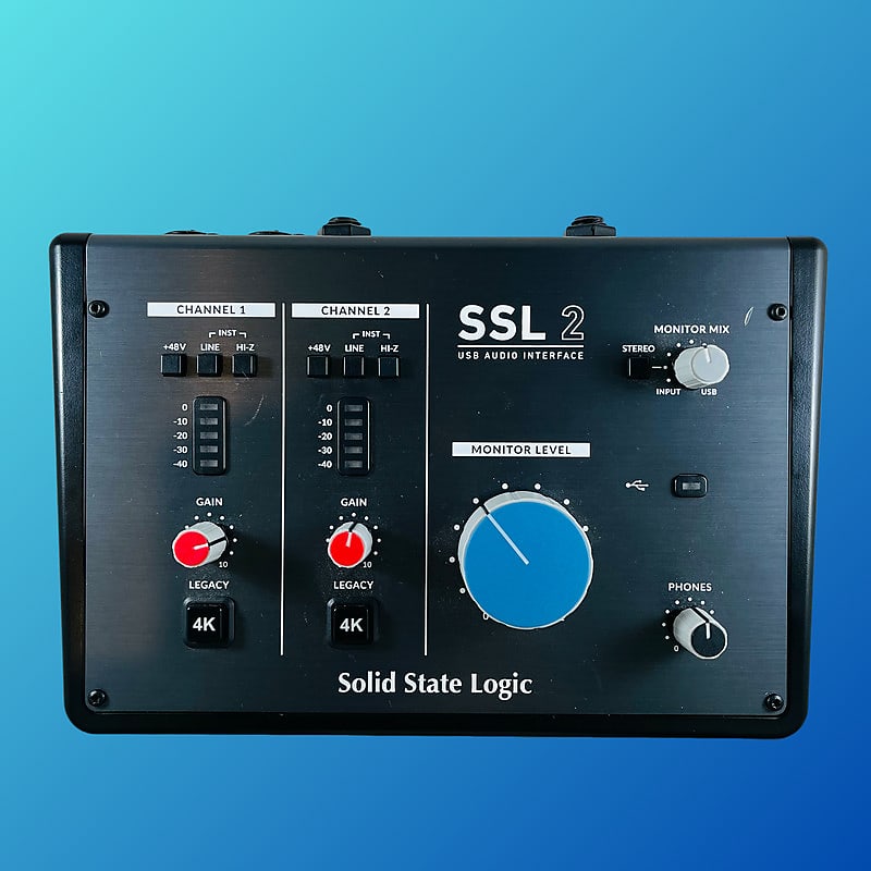 Solid State Logic SSL2 USB Audio Interface Reverb