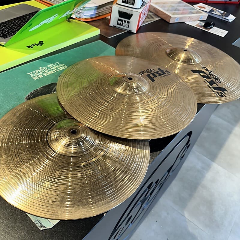 Paiste PST 5 Rock Set 14"/16"/20" Cymbal Pack 2012 - Present - Traditional image 1