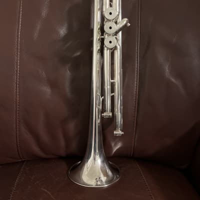 Getzen Eterna 700S Bb Trumpet SN P-13689 (Silver plated) image 6