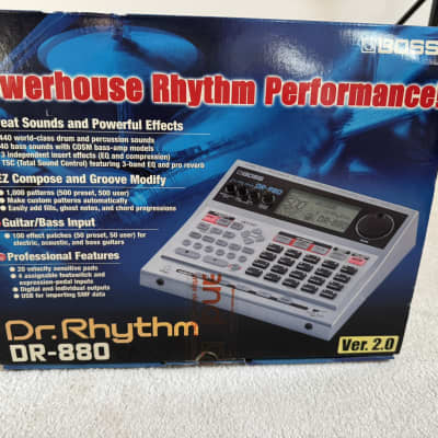 Boss Dr. Rhythm DR-880 2000-2010 - grau