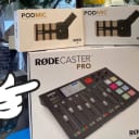 Rode RODECaster Pro Integrated Podcast Production Studio with x2 PodMics & Free Shipping! *perfecto!