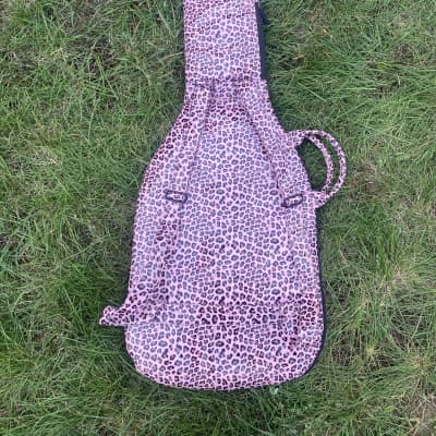 Phitz Pink Leopard print Electric guitar gig bag image 2
