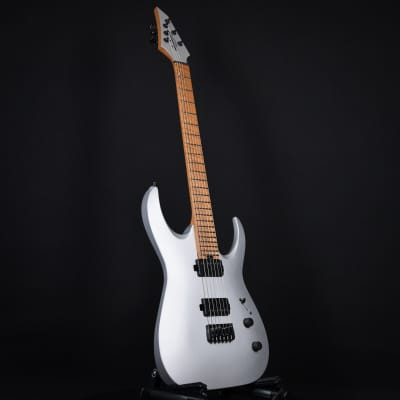 Jackson Custom Shop USA Misha Mansoor Signature Juggernaut HT6 Satin Silver (JMM1910771) image 9