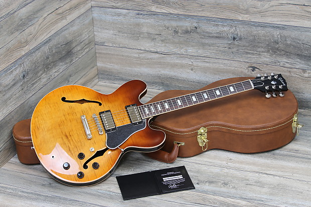 UNPLAYED Gibson ES 335 2016 Figure Faded Lightburst OHSC and COA