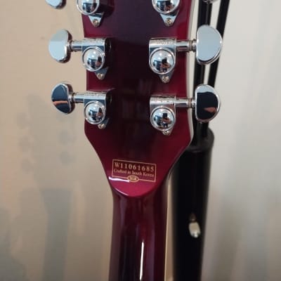Schecter Diamond Series TS/H-1 Semi-Hollow Electric Guitar - Red Metallic image 6