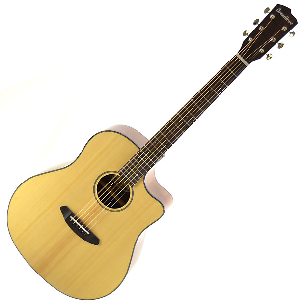 Breedlove Discovery Dreadnought CE Cutaway Acoustic/Electric Guitars Gloss Natural 2016 image 1