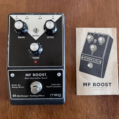 Reverb.com listing, price, conditions, and images for moog-minifooger-mf-boost-v2