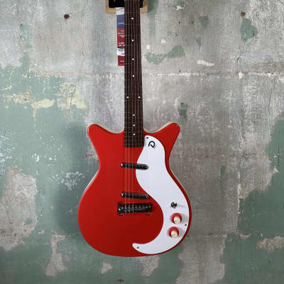 Mint Danelectro '59 NOS+ Electric Guitar - Red image 1