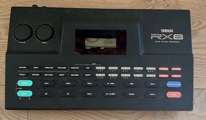 Yamaha RX8 Digital Rhythm Programmer Black, Killer Retro Piece ! image 1