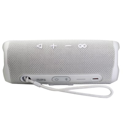 JBL Flip 6 Portable Waterproof Bluetooth Speaker (White) image 4