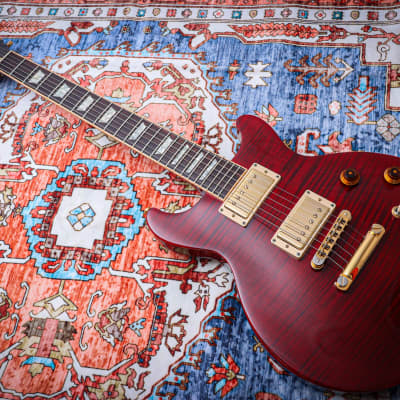 GIBSON USA Les Paul Standard Double Cutaway Plus "Trans Red + Rosewood" (2005) image 4