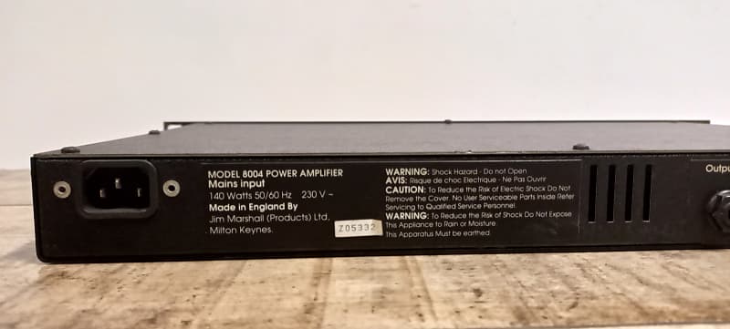 【美品】Marshall パワーアンプ VALVESTATE Model8004 Marshall ValveState Model 8004 40+40 Watt Power Amp | Reverb