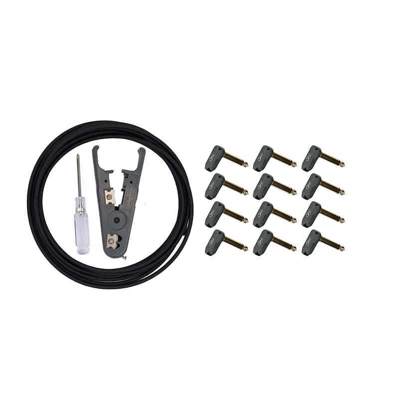 Solderless Guitar Pedal Cable Kit 6 Pack for Pedalboard Right Reverb