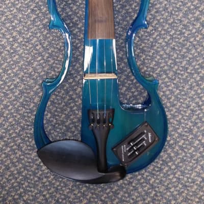 CARLO GIORDANO Electric Violin EV-202 4/4 BLUE | Reverb