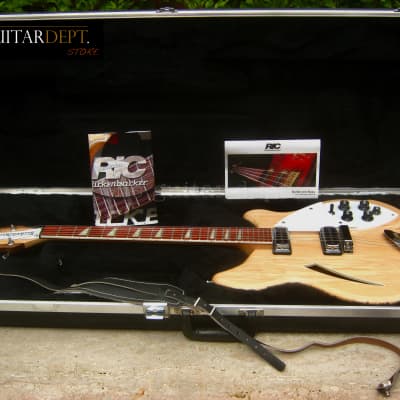 ♚ MINTER !♚ 2005 RICKENBACKER 360-6 Deluxe ♚ MapleGlo ♚ Shark Tooth ♚330♚ 18 Years ! ♚ SUPERB image 2