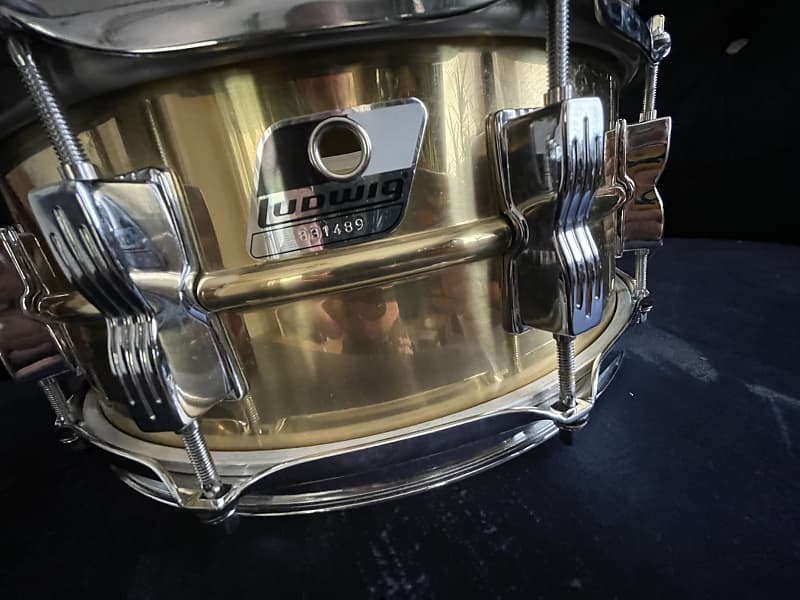 大注目】 Ludwig ロウブラスフォニックスネアLＢ454Ｒ14×5 打楽器