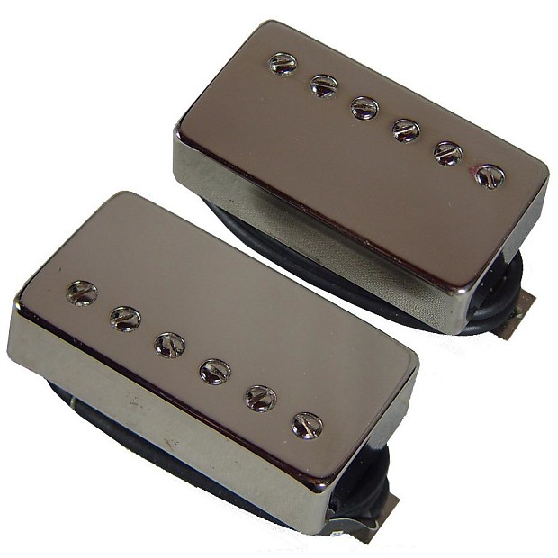 Bare Knuckle Stormy Monday Pickup Set Nickel Covers with 50mm Bridge Spacing