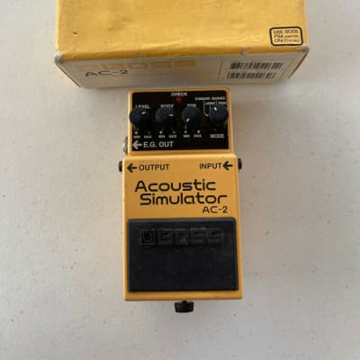 Boss Roland AC-2 Acoustic Simulator Guitar Effect Pedal + Original Box image 1