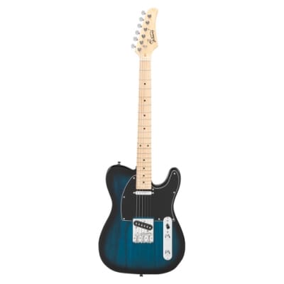 GTL GTL Tele Style Electric Guitar w/ Gig Bag,Strap,Cable Free US Shipping 2021 Blue image 1