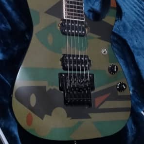 Ibanez JPM P4 John Petrucci! Picasso Collectable Art Work Camo Colors image 20