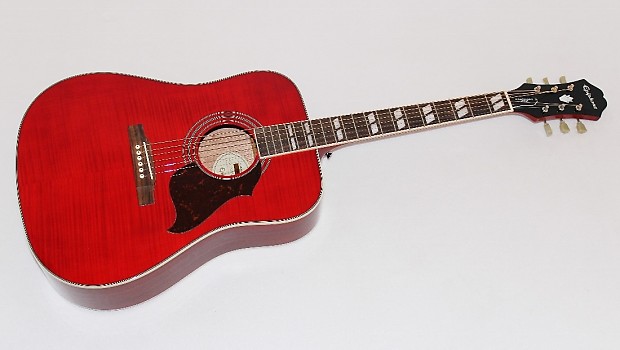 Epiphone Hummingbird Artist Cherry Sunburst 2018 – Chicago