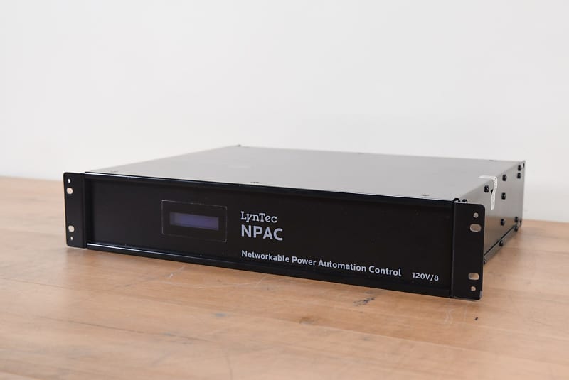 LynTec NPAC-120-8 Rack-Mount Panel w/ (8) 120V 20A Relays | Reverb