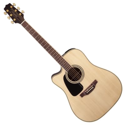 Takamine GD51CELH-NAT G-Series G50 Cutaway Left Handed Acoustic Electric Guitar in Natural Finish image 1