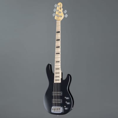 G&L Tribute L-2500 MN Black Frost - 5-String Electric Bass image 9