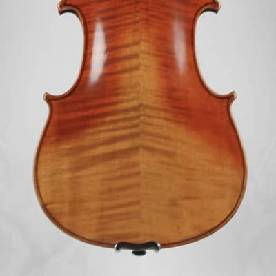 Restored 4/4 Violin, German Made Stradivari Model, Stamped Conservatory Violin image 3