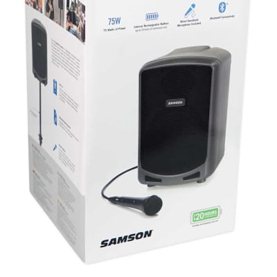 Samson Expedition Express+ 75w Portable PA Rechargeable Speaker w/Bluetooth+Mic image 6