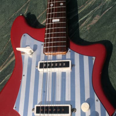 Guyatone LG-80T # RED 1966年製【REAL JAPAN VITAGE】~Stripe