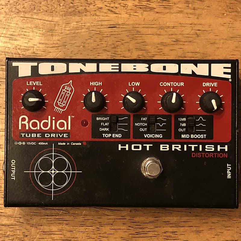 Radial Engineering Tonebone Hot British 12AX7 Tube Distortion