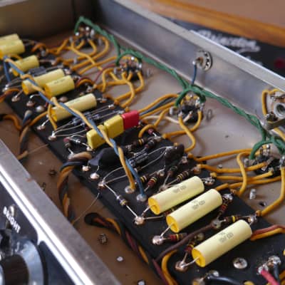 1964 Fender Pro Amp // fully serviced tube amp head // blackface era image 18