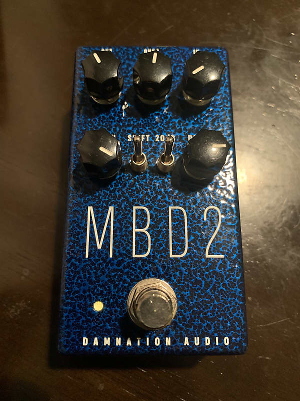 Damnation Audio Mosfet Bass Distortion MDB2 Blue Hammertone Reverb