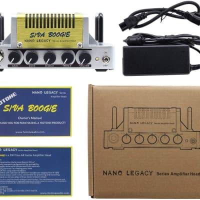 HOTONE Siva Boogie Clean Tone Guitar Amp Head 5 Watts Class AB Amplifier with CAB SIM Phones/Line (Ship from US Warehouse For Prompt Delivery) image 8