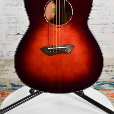 New Yamaha CSF1M Compact Folk Acoustic Electric Guitar Tobacco Brown Sunburst w/Hard Bag image 1