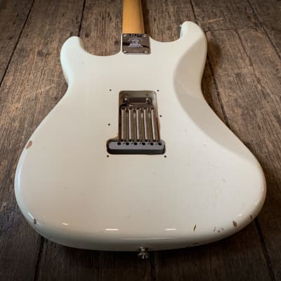 2019 Fender Custom Shop Ltd. Edition Jimi Hendrix Strat Izabella - Aged Olympic White image 9