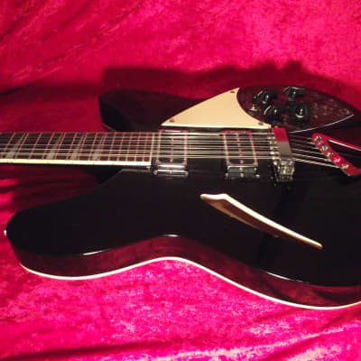 Dugenbacker 12 String Electric 2010's - Gloss Black image 2