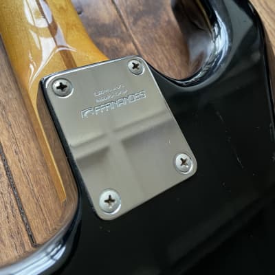 Fernandes The Revival Stratocaster ‘57 Reissue Electric Guitar MIJ Black image 15