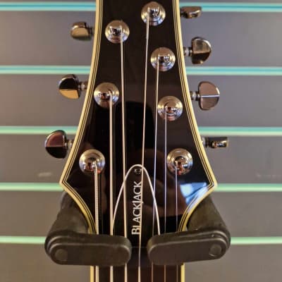 Schecter C-7 BlackJack Gloss Black 2020 Electric Guitar image 6