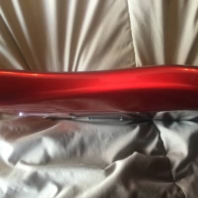 Ernie Ball Music Man USA Sterling 5H Fretless Candy Red image 9