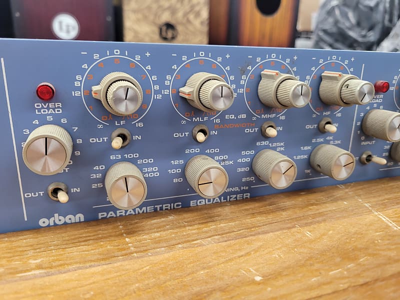 Orban 622B Parametric EQ Blue | Reverb