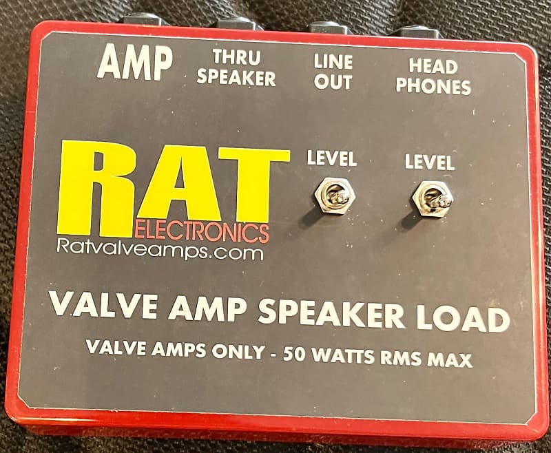 RAT Electronics Valve Amp Speaker Load and direct box 16 ohm Reverb