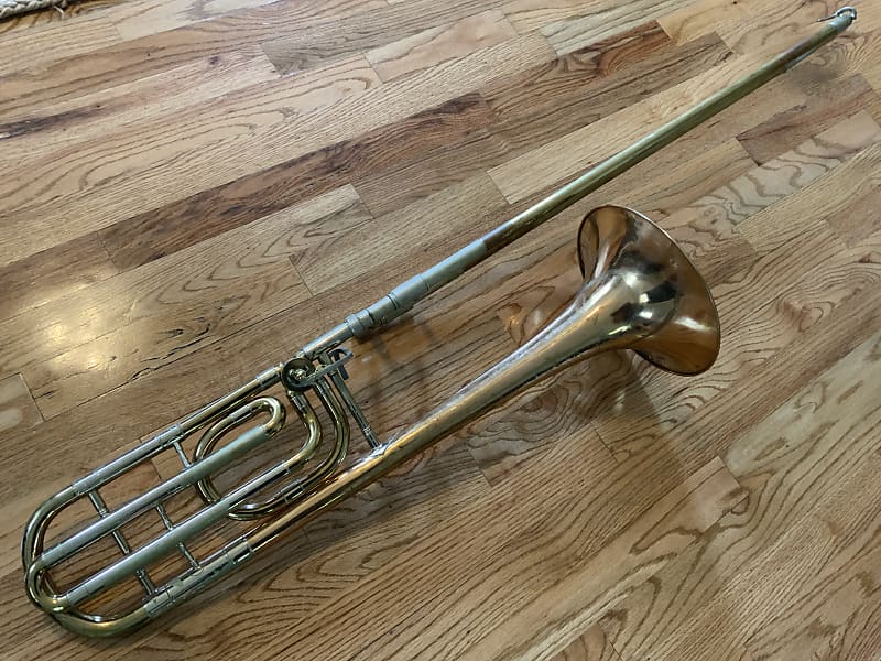 Conn 88H Elkhart Large Bore Tenor Trombone Reverb