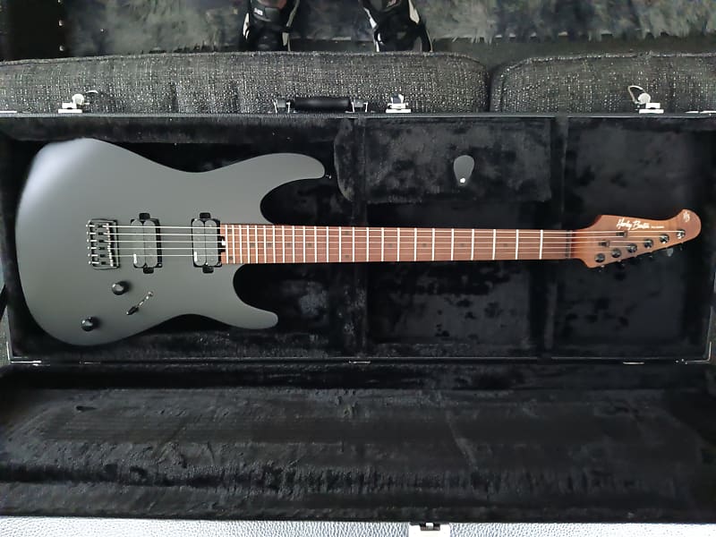 Harley Benton Fusion-III EMG HT Roasted SBK 2023 - Matte