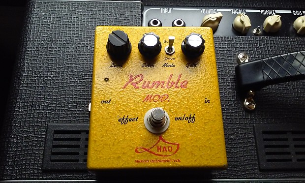 HAO Rumble Mod Drive | Reverb