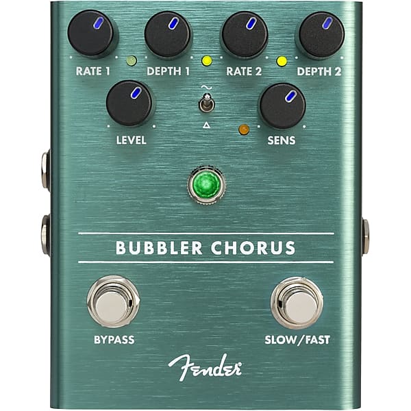 Fender Bubbler Analog Chorus And Vibrato Pedal Light Blue image 1
