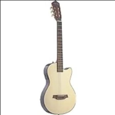 Angel Lopez EC3000CN: Electric Solid Body Classical Guitar with Cutaway - A Fusion of Tradition and Modernity image 6