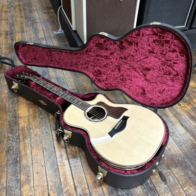 Taylor 814ce Sitka Spruce/Rosewood Grand Auditorium Acoustic-Electric w/Hard Case image 9